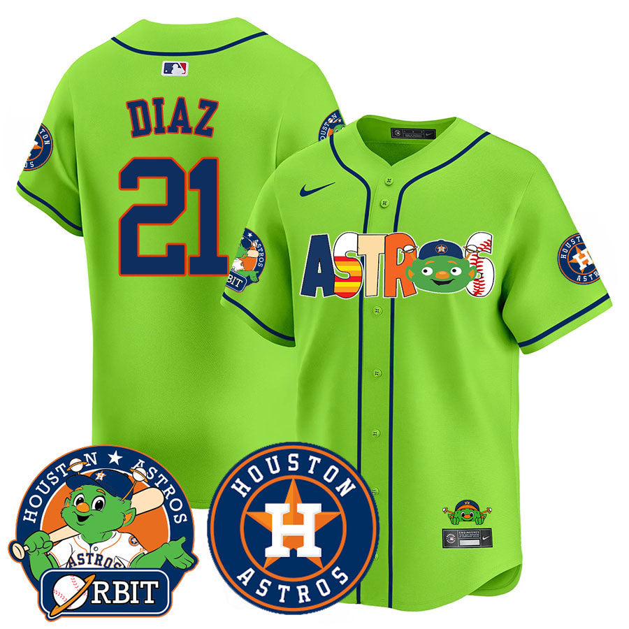 HOU Orbit Vapor Premier Jersey - All Stitched
