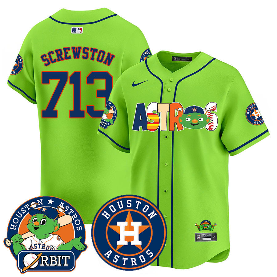 HOU Orbit Vapor Premier Jersey - All Stitched