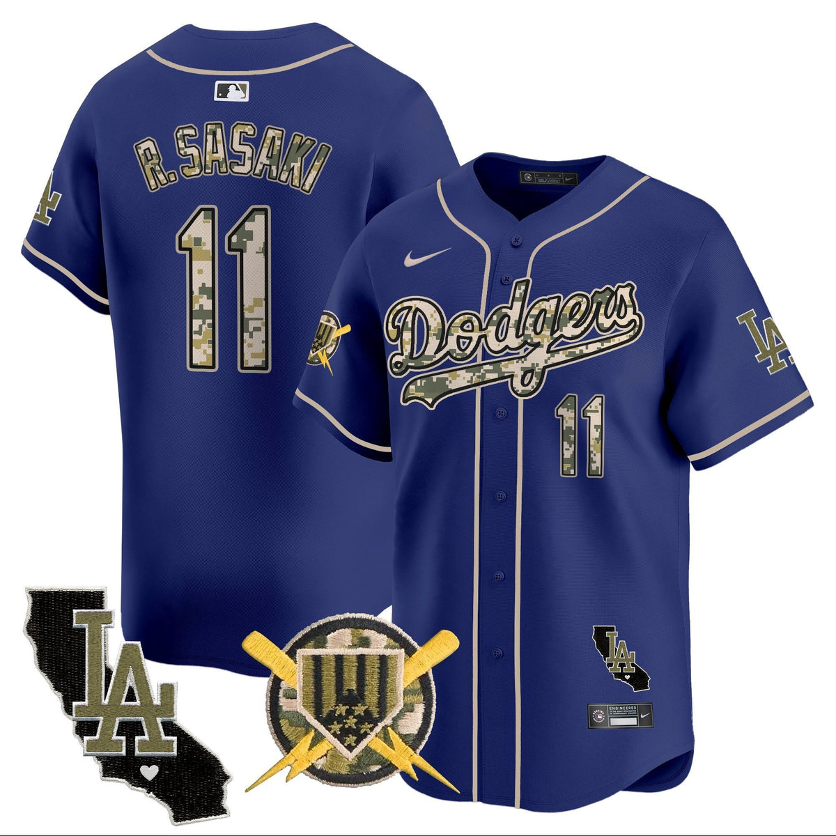 LAD Armed Forces Day Vapor Premier Limited Jersey - All Stitched