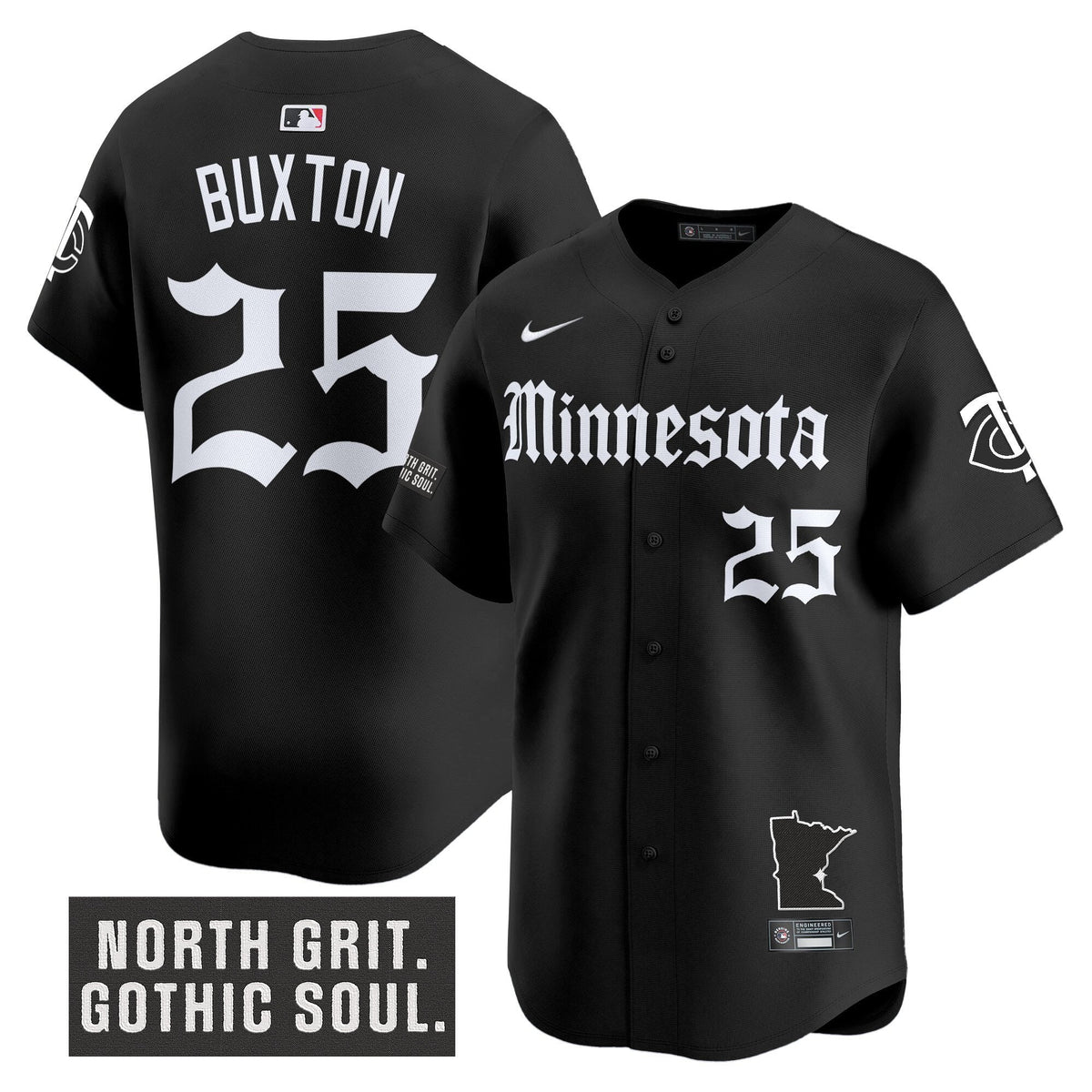 MIN 'Gothic North Edition' Vapor Premier Limited Jersey - All Stitched