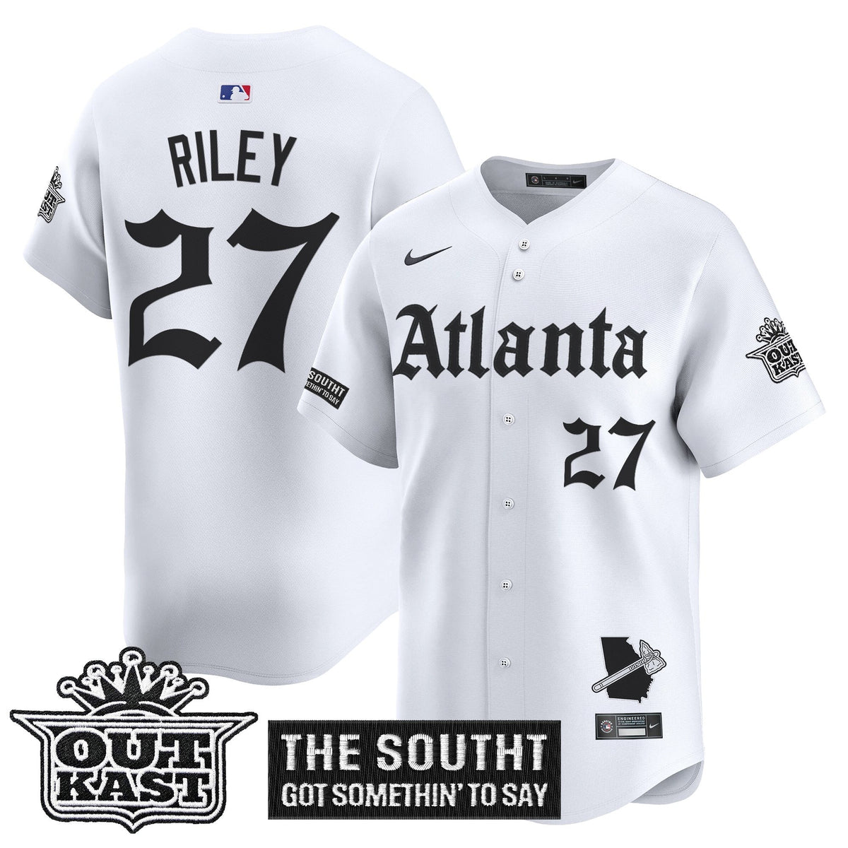 ATL 'Gothic South x Outkast Edition' Vapor Premier Limited Jersey - All Stitched