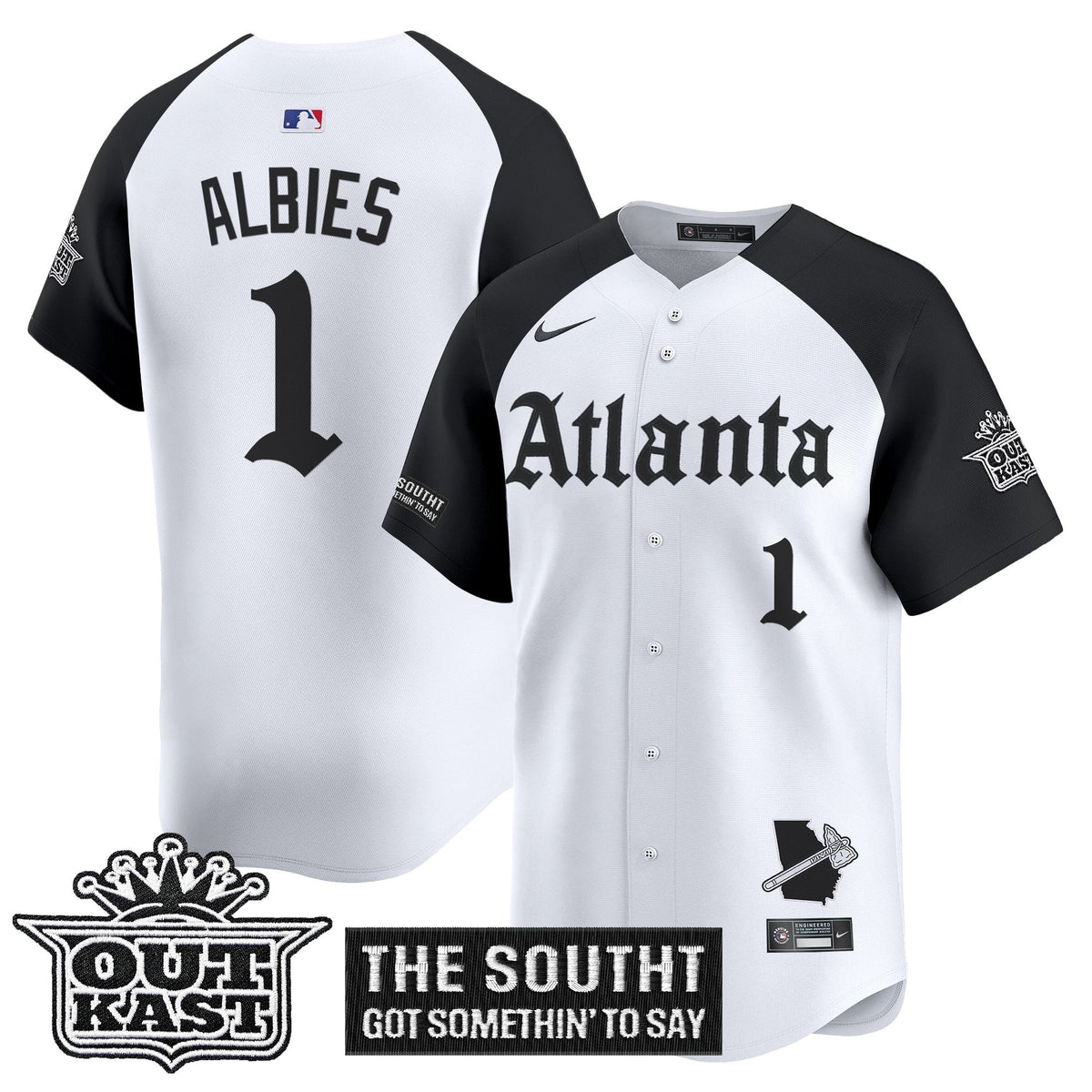 ATL 'Gothic South x Outkast Edition' Vapor Premier Limited Jersey - All Stitched