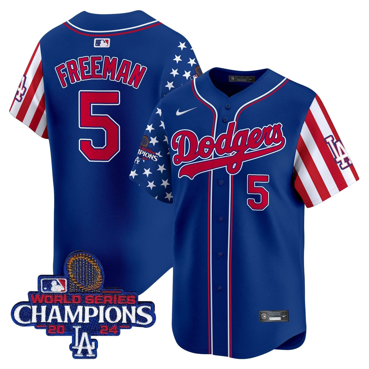 Dodgers 2025 Memorial Day Vapor Premier Limited Jersey - All Stitched
