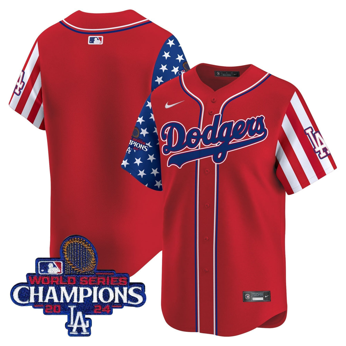 Dodgers 2025 Memorial Day Vapor Premier Limited Jersey - All Stitched