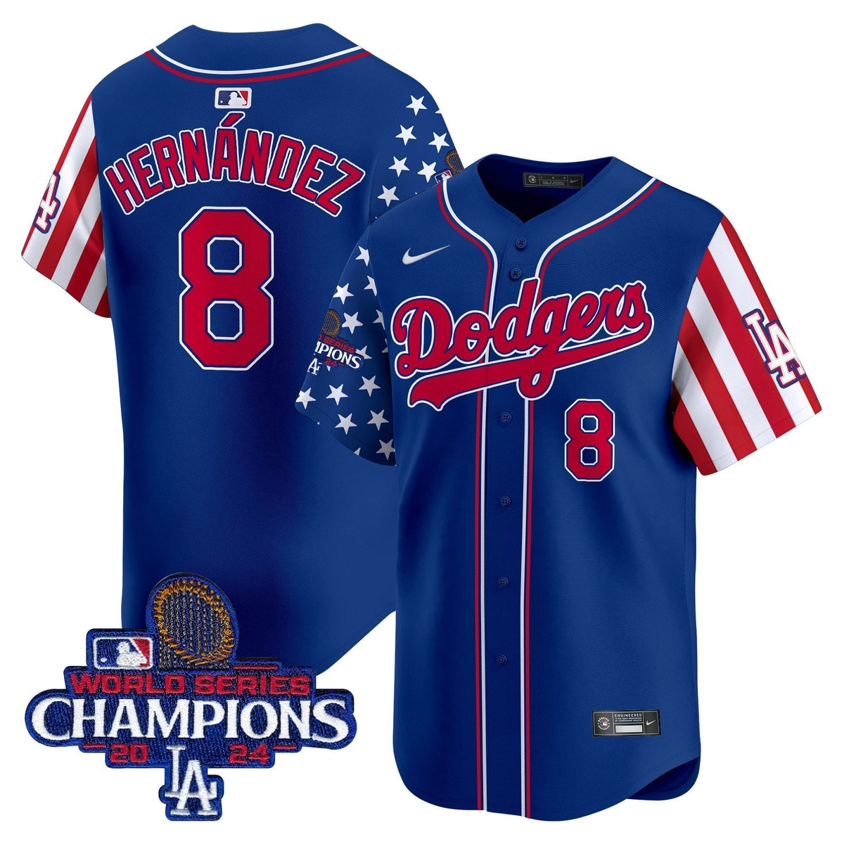 Dodgers 2025 Memorial Day Vapor Premier Limited Jersey - All Stitched