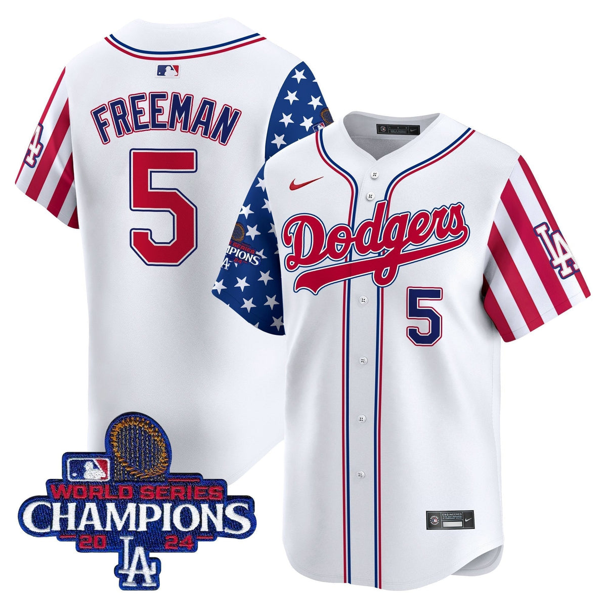 Dodgers 2025 Memorial Day Vapor Premier Limited Men Jersey - All Stitched