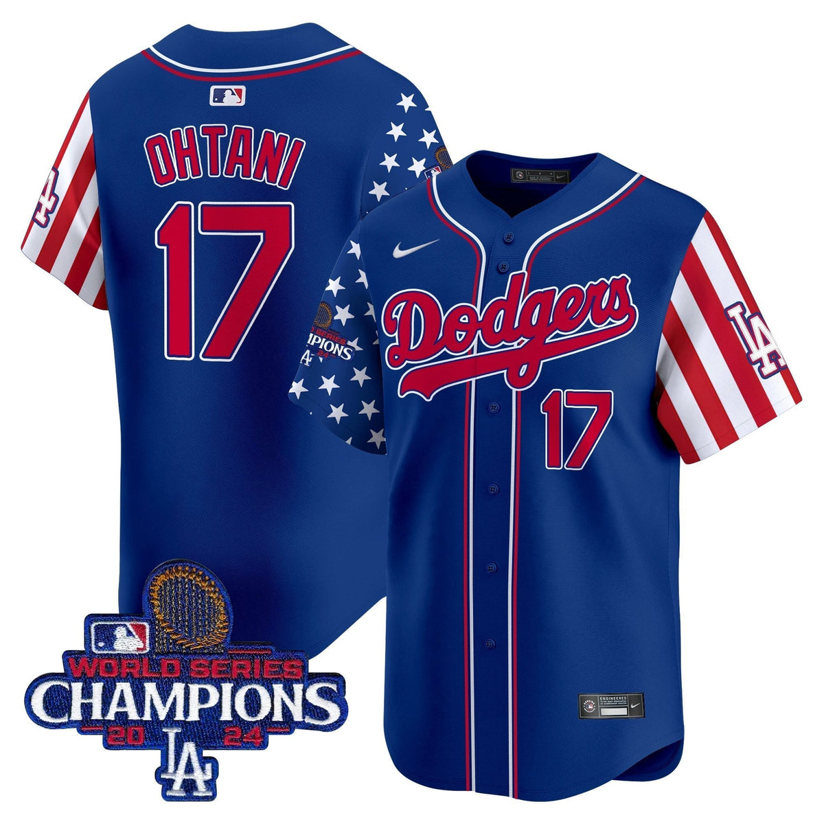 Dodgers 2025 Memorial Day Vapor Premier Limited Jersey - All Stitched