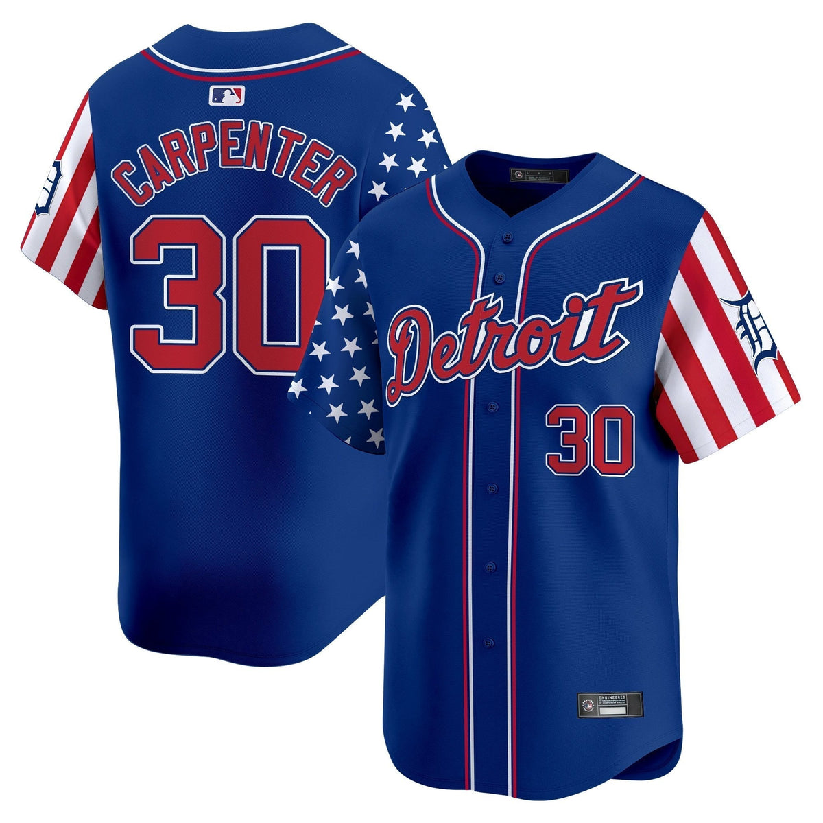 DET 2025 Independence Day Vapor Premier Limited Jersey - All Stitched