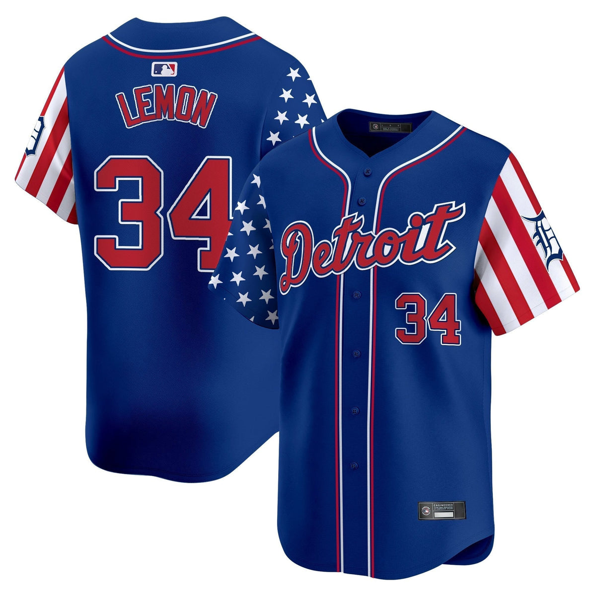 DET 2025 Independence Day Vapor Premier Limited Jersey - All Stitched