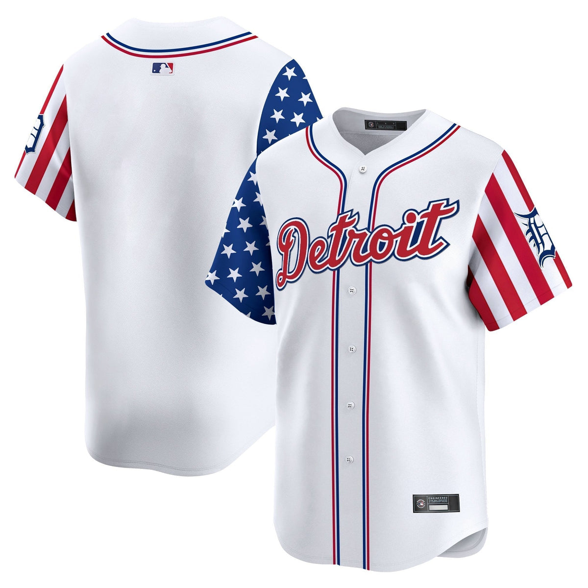 DET 2025 Independence Day Vapor Premier Limited Men Jersey - All Stitched