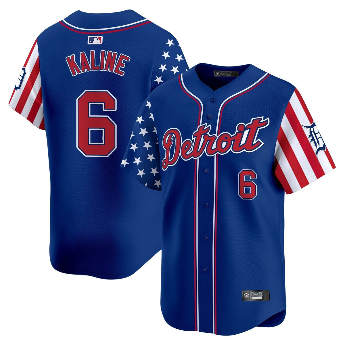 DET 2025 Independence Day Vapor Premier Limited Jersey - All Stitched