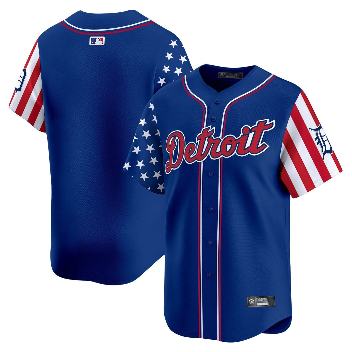 DET 2025 Independence Day Vapor Premier Limited Jersey - All Stitched
