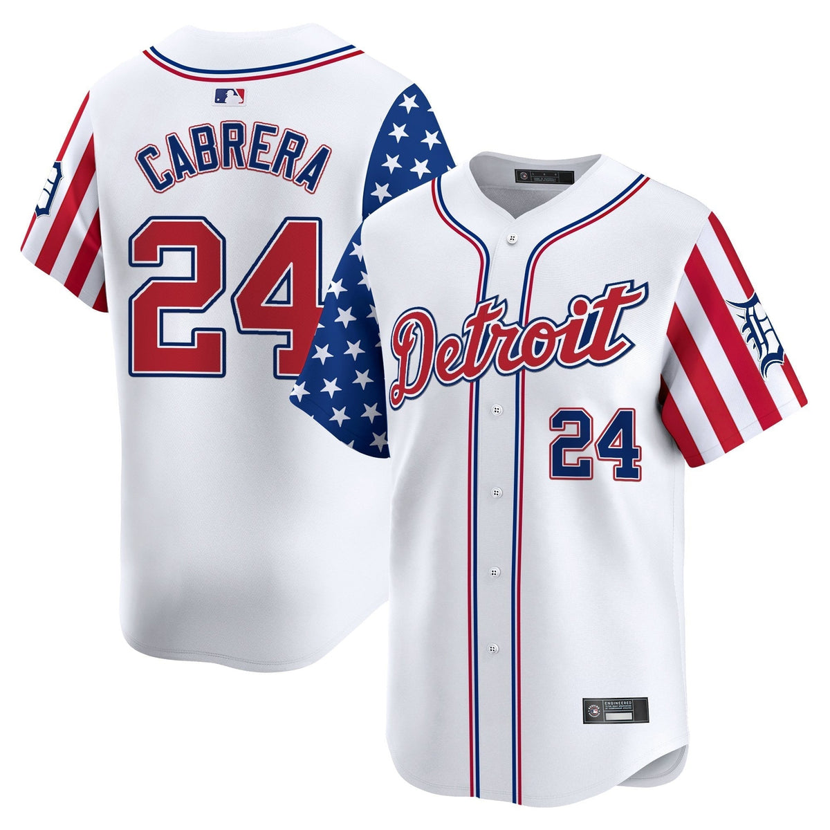 DET 2025 Independence Day Vapor Premier Limited Men Jersey - All Stitched