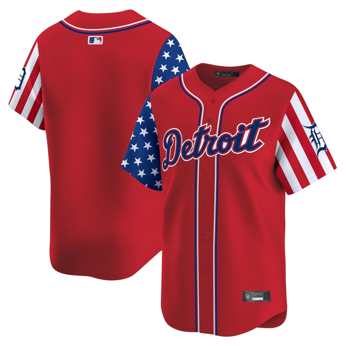 DET 2025 Independence Day Vapor Premier Limited Jersey - All Stitched