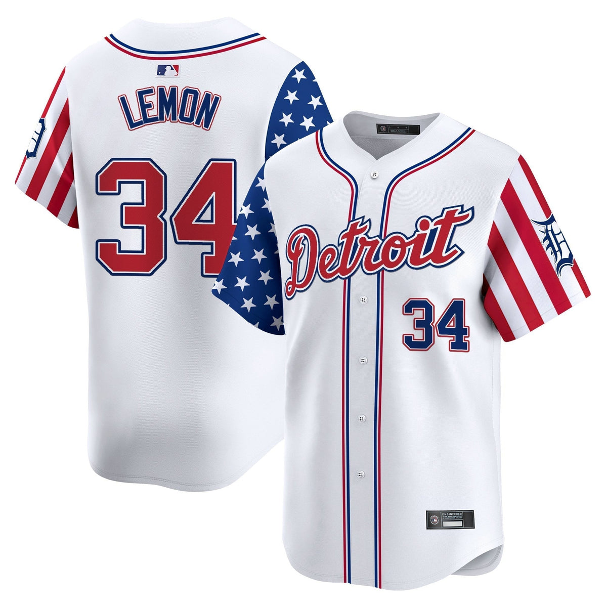 DET 2025 Independence Day Vapor Premier Limited Men Jersey - All Stitched