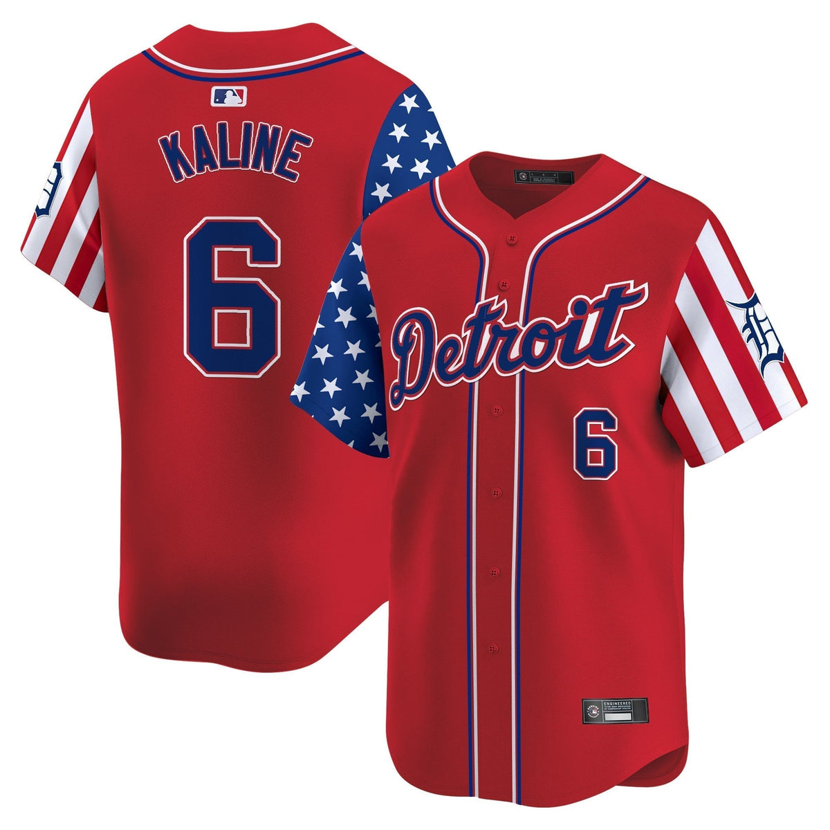 DET 2025 Independence Day Vapor Premier Limited Jersey - All Stitched