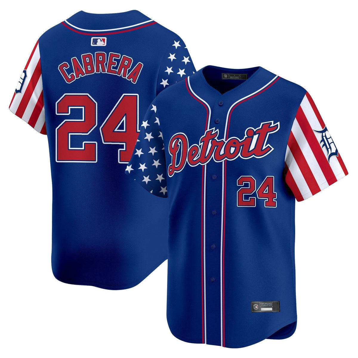 DET 2025 Independence Day Vapor Premier Limited Jersey - All Stitched