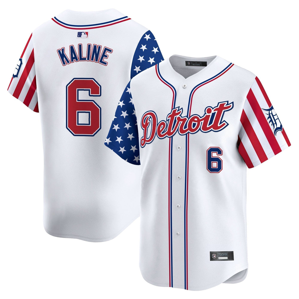 DET 2025 Independence Day Vapor Premier Limited Men Jersey - All Stitched