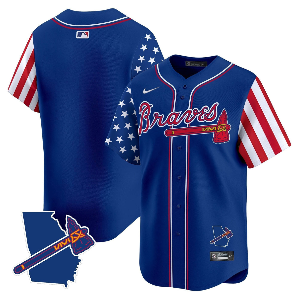 ATL 2025 Memorial Day Vapor Premier Limited Jersey - All Stitched