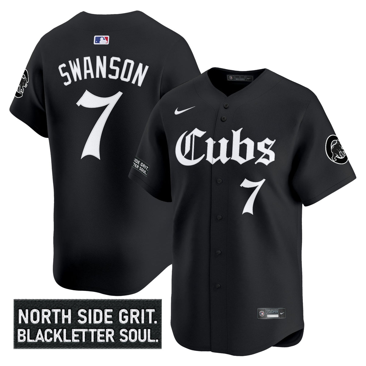 CHC 'Gothic North Side Edition' Vapor Premier Limited Jersey - All Stitched