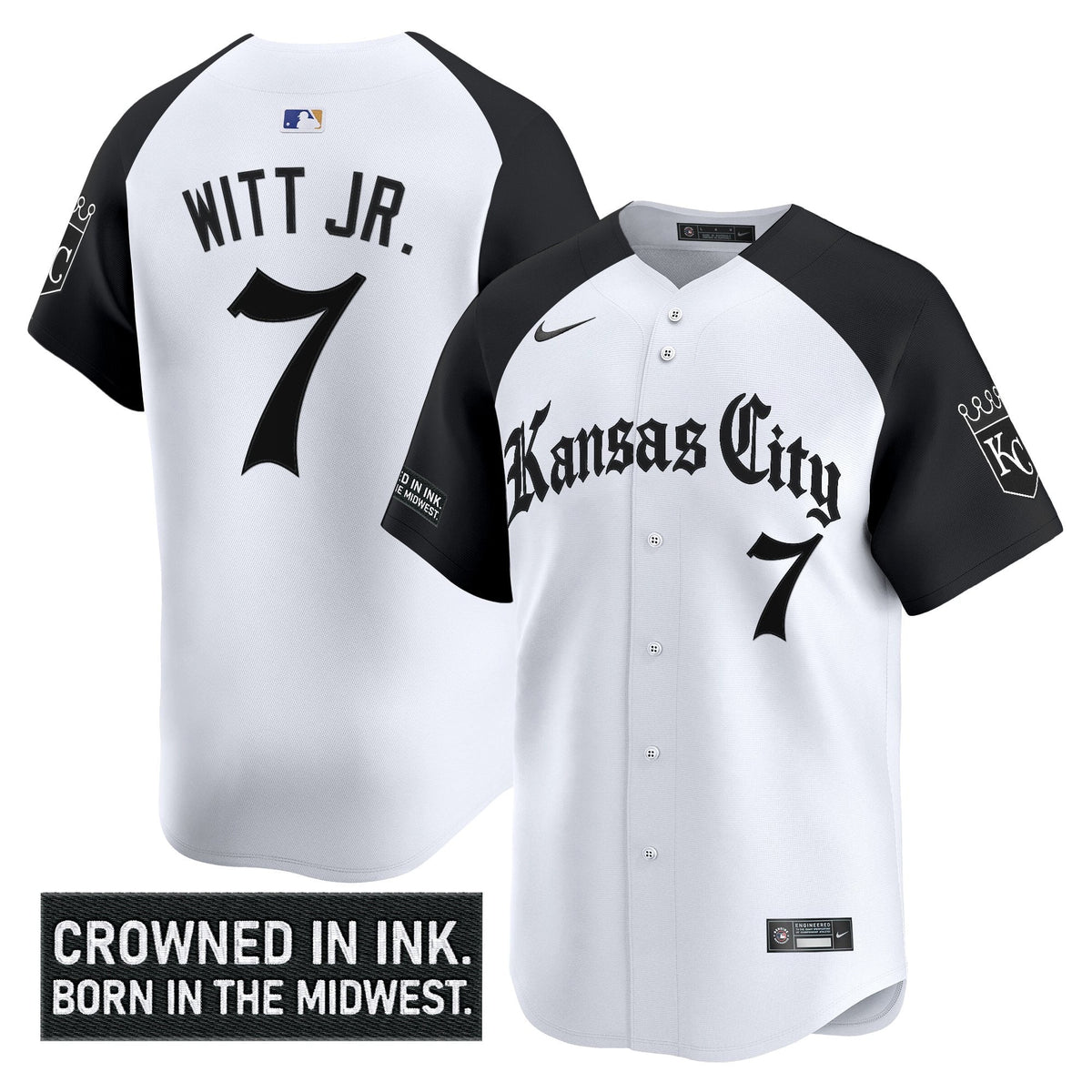KC 'Gothic Crown Edition' Vapor Premier Limited Jersey - All Stitched