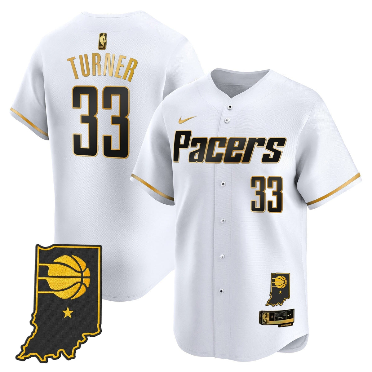 IND Vapor Baseball Men Jersey - All Stitched