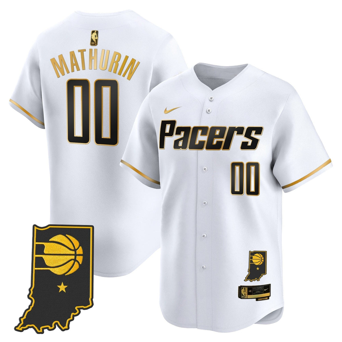 IND Vapor Baseball Men Jersey - All Stitched
