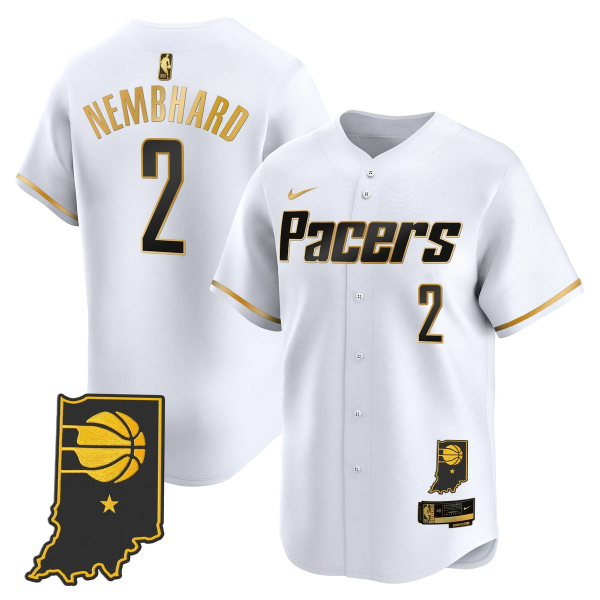 IND Vapor Baseball Men Jersey - All Stitched