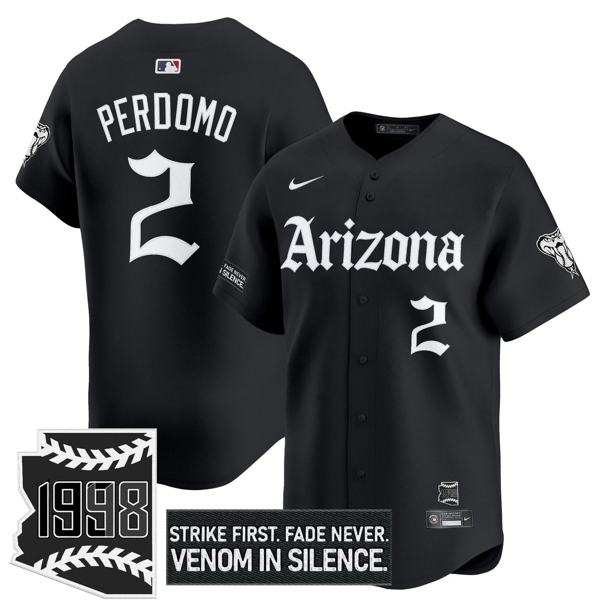 ARI 'Gothic Desert Fang Edition' Vapor Premier Limited Men Jersey - All Stitched
