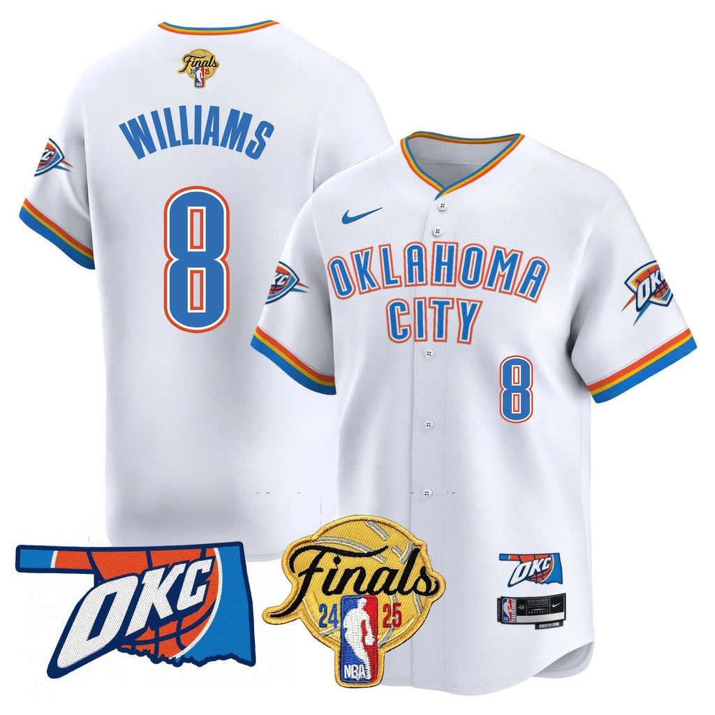 OKC Baseball Jersey - Final Patch - All Stitched