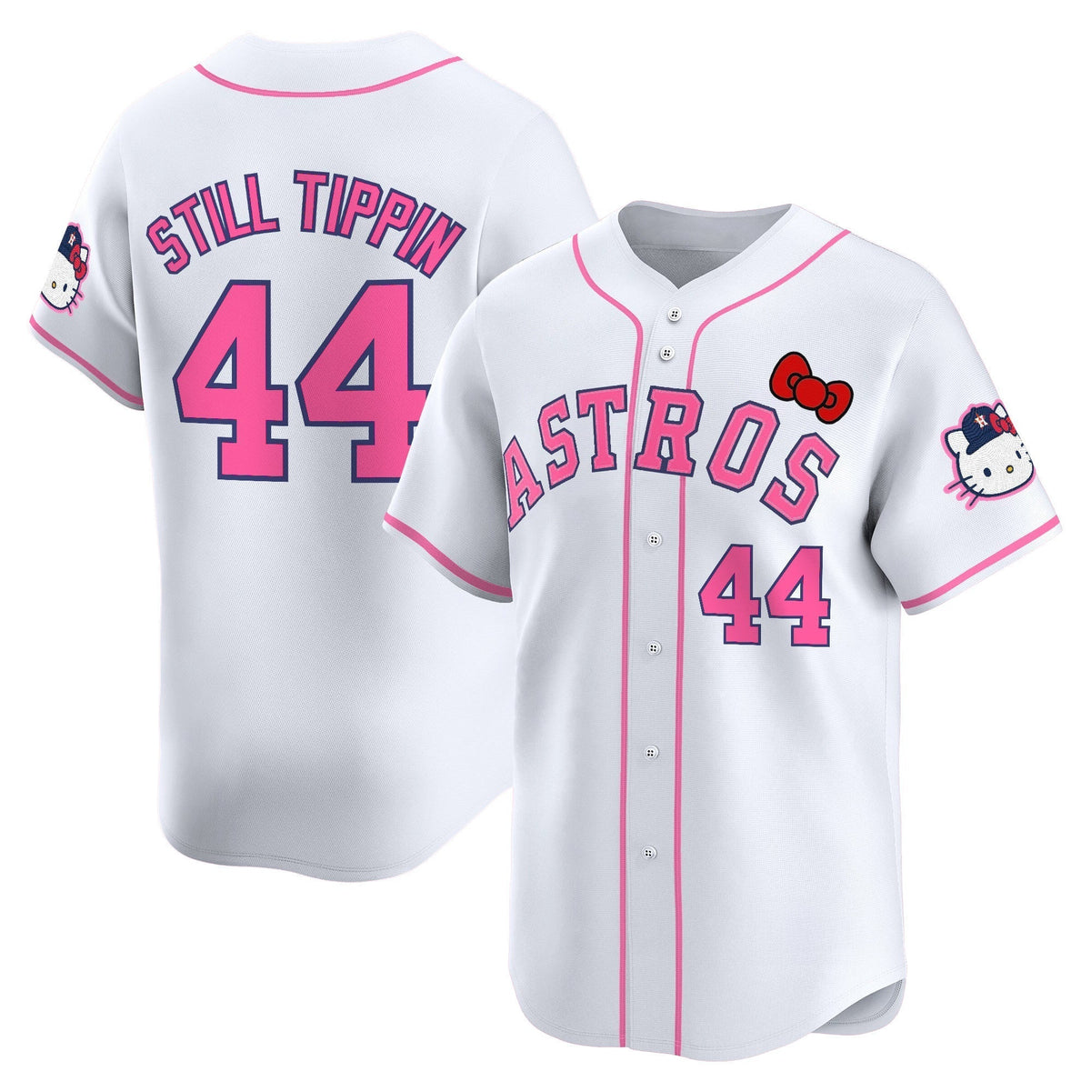 HOU Hello Kitty Vapor Premier Limited Jersey V2 - All Stitched
