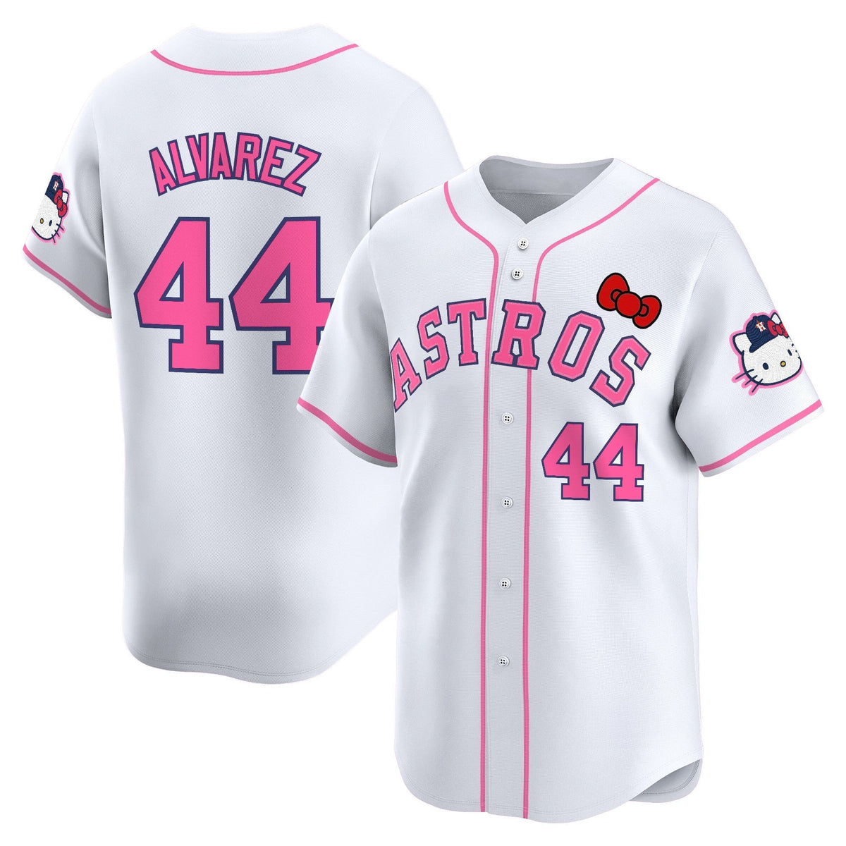 HOU Hello Kitty Vapor Premier Limited Jersey V2 - All Stitched