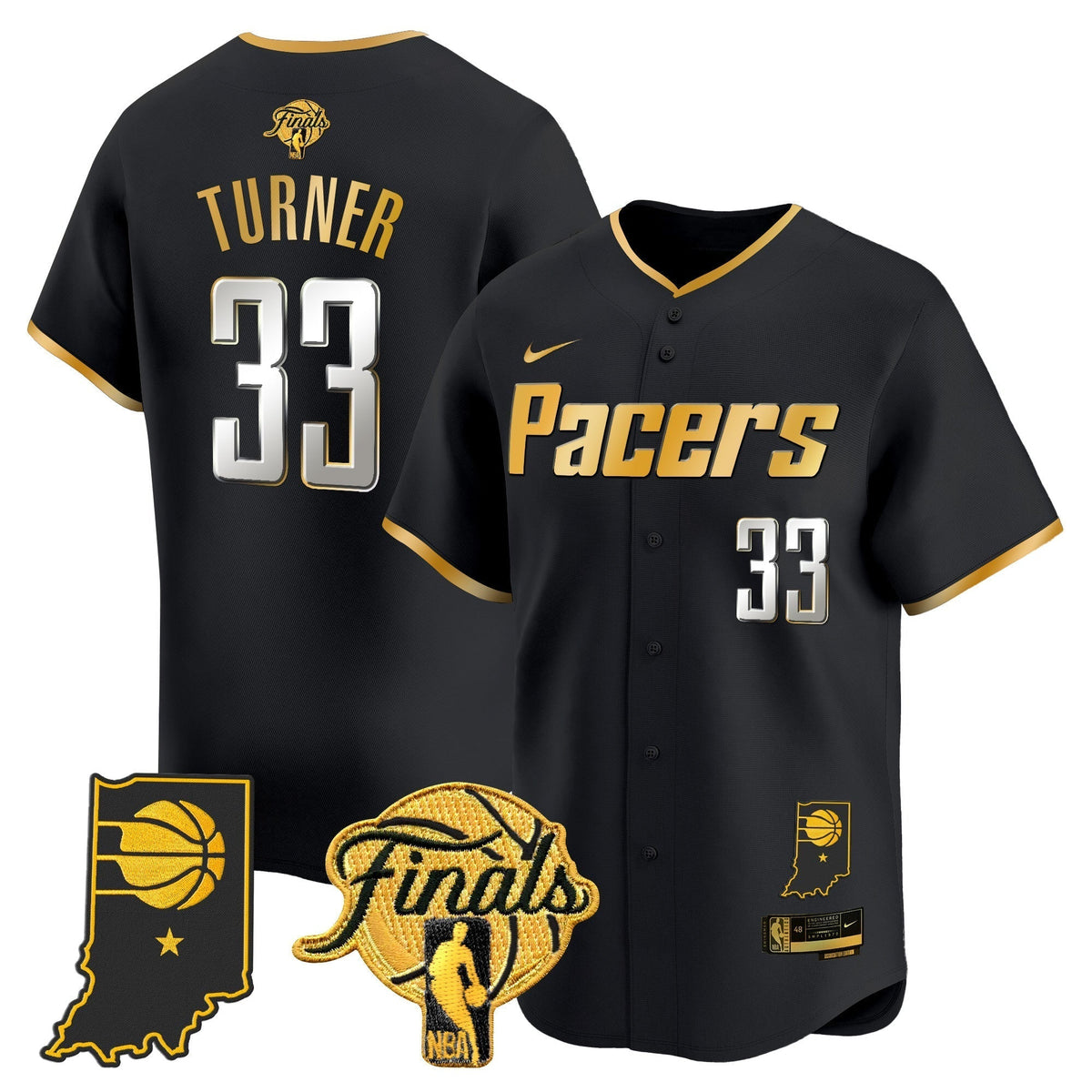 IND 2025 Finals Vapor Baseball Jersey - All Stitched