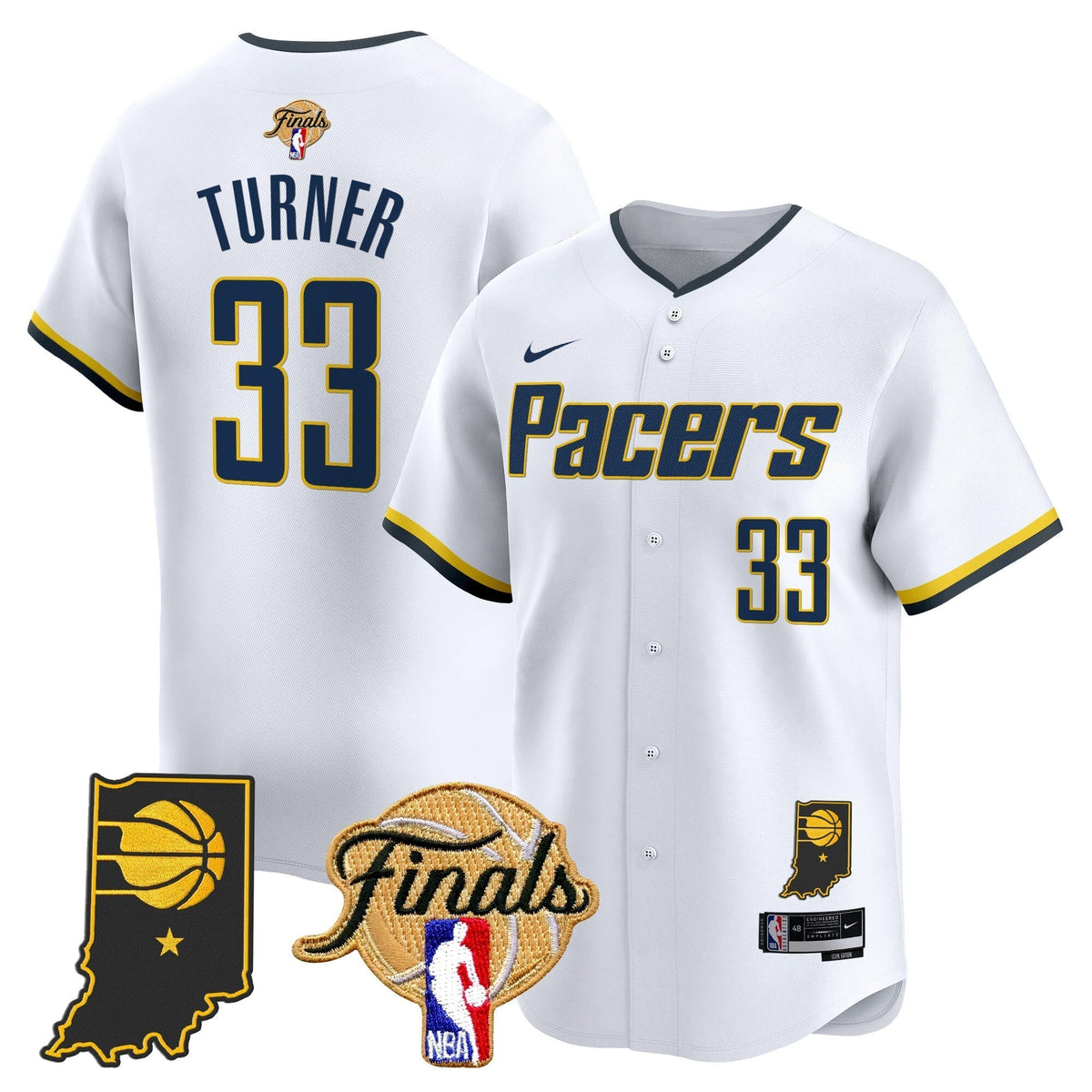 IND 2025 Finals Vapor Baseball Jersey - All Stitched