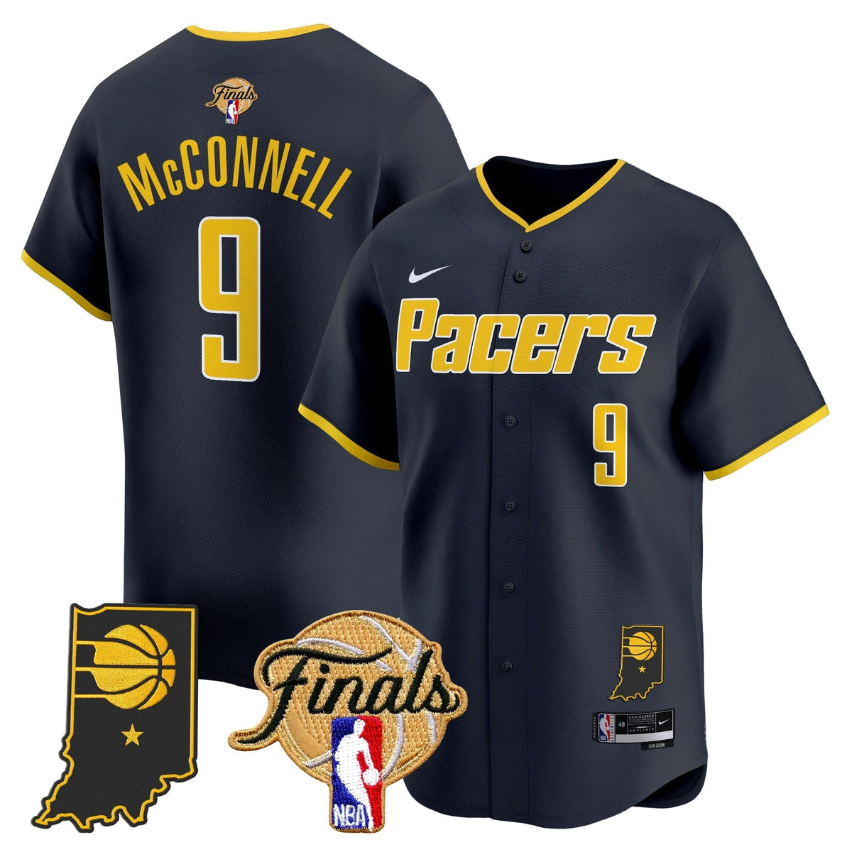 IND 2025 Finals Vapor Baseball Jersey - All Stitched