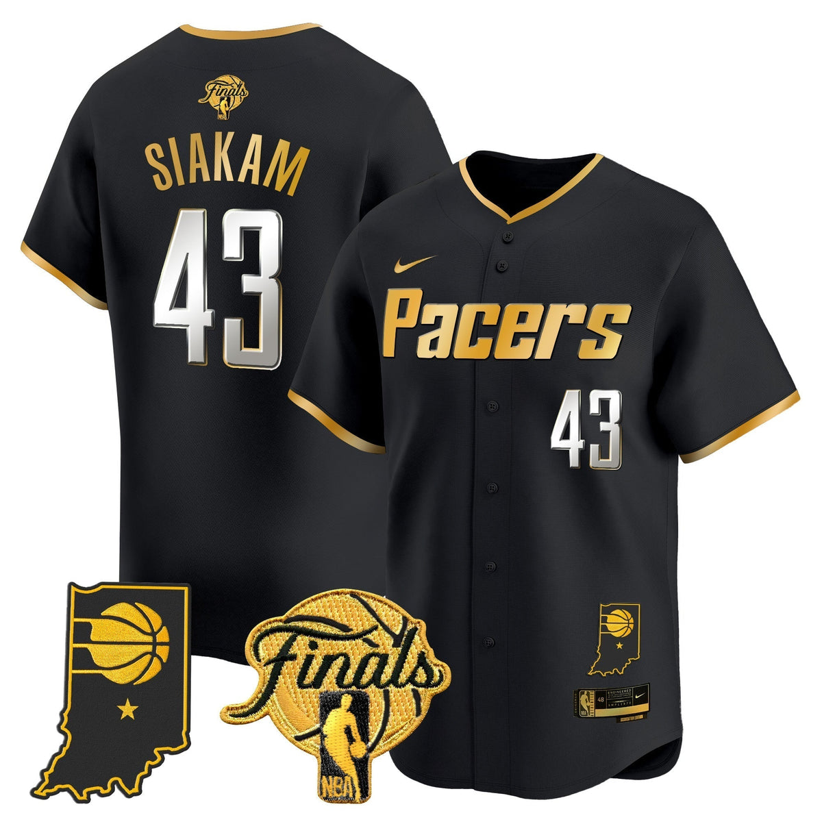 IND 2025 Finals Vapor Baseball Jersey - All Stitched