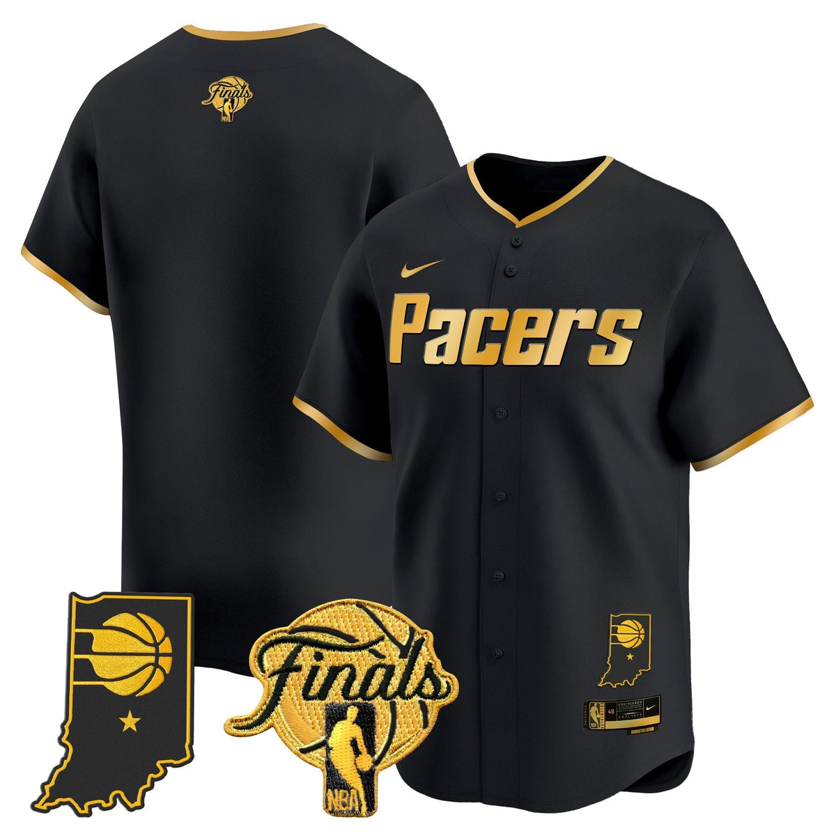 IND 2025 Finals Vapor Baseball Jersey - All Stitched