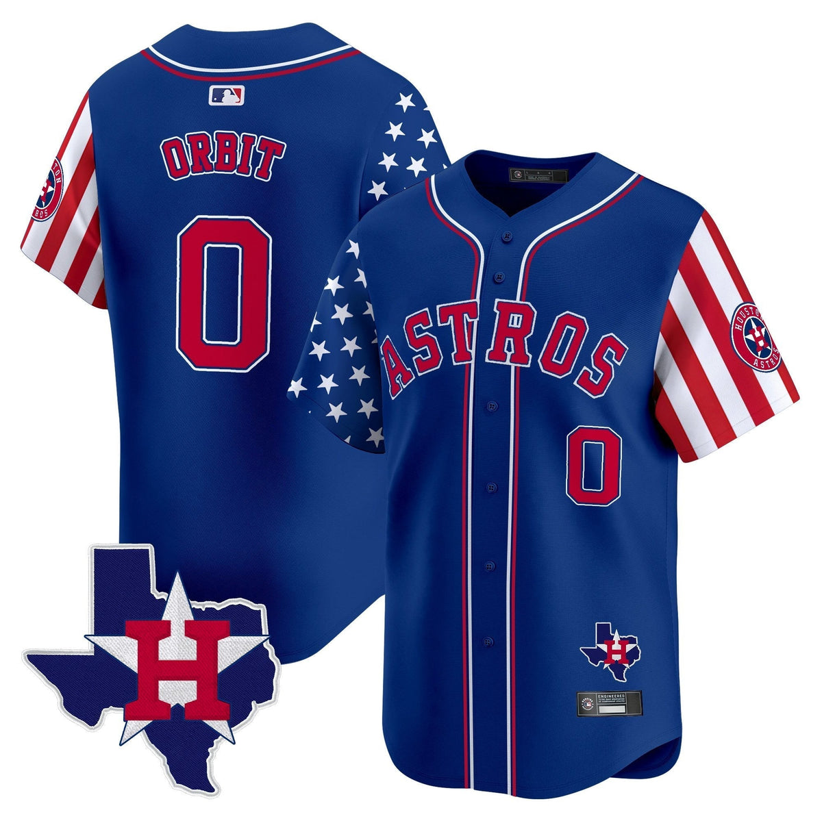 HOU 2025 Independence Day Vapor Premier Limited Jersey - All Stitched