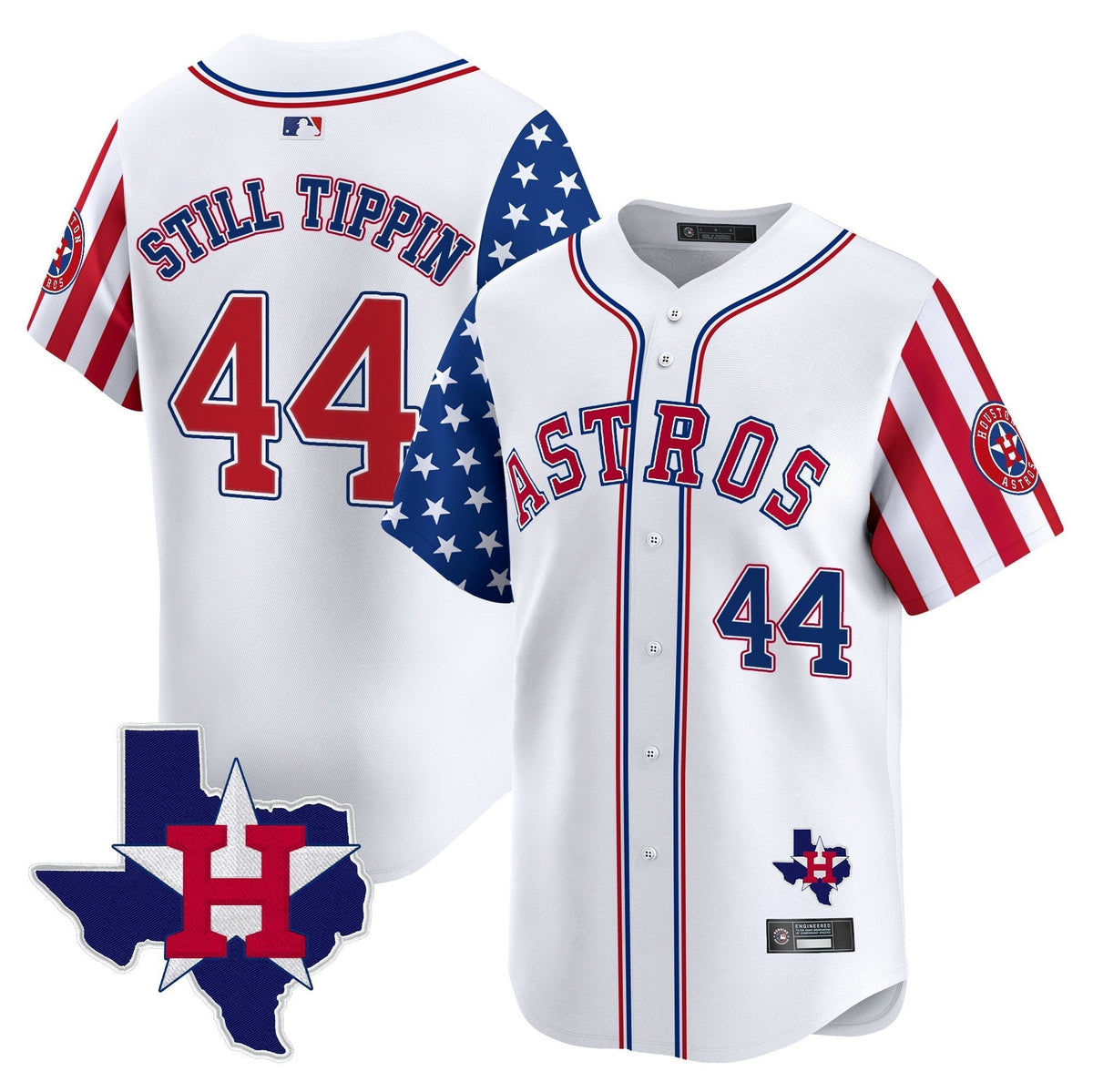 HOU 2025 Independence Day Vapor Premier Limited Men Jersey - All Stitched