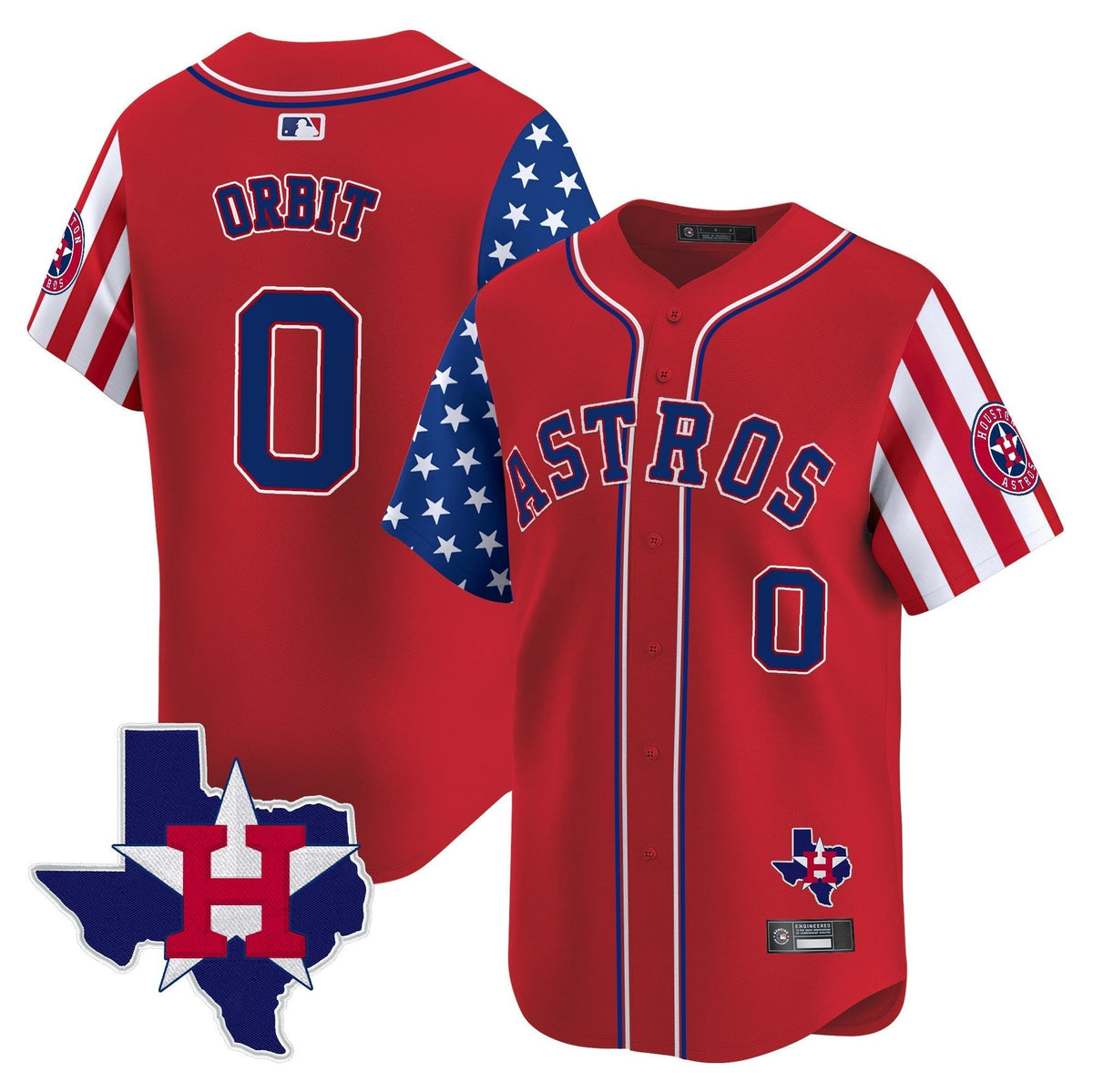HOU 2025 Independence Day Vapor Premier Limited Jersey - All Stitched