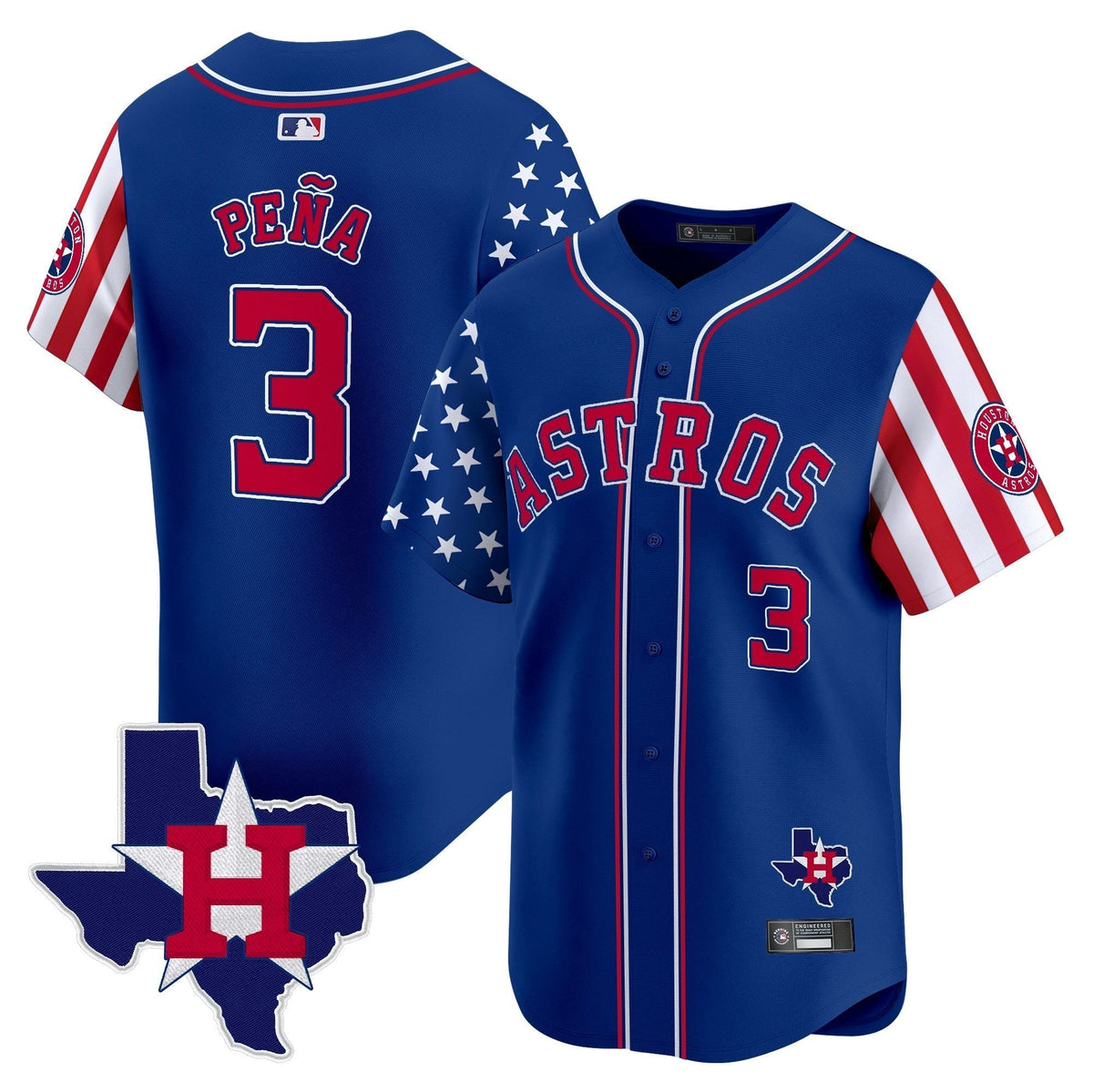 HOU 2025 Independence Day Vapor Premier Limited Jersey - All Stitched