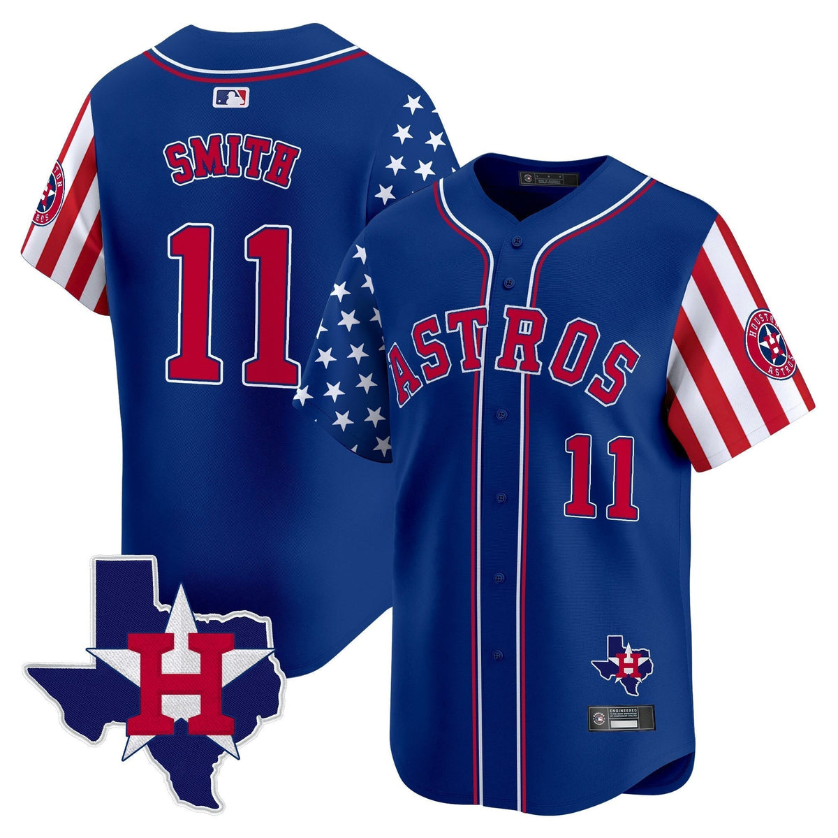 HOU 2025 Independence Day Vapor Premier Limited Jersey - All Stitched