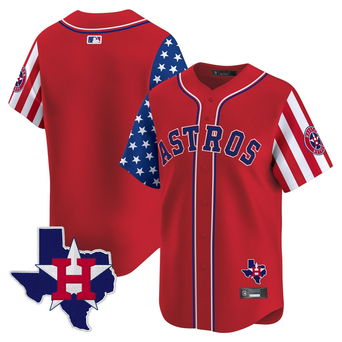 HOU 2025 Independence Day Vapor Premier Limited Jersey - All Stitched
