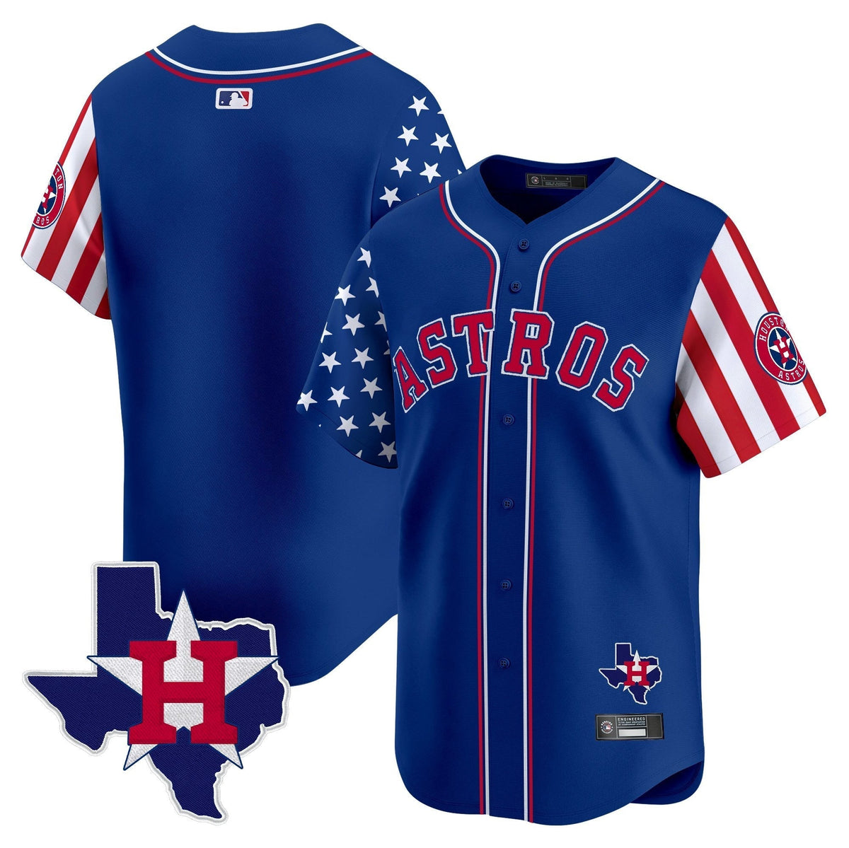 HOU 2025 Independence Day Vapor Premier Limited Jersey - All Stitched