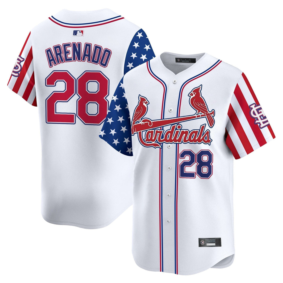 STL 2025 Independence Day Vapor Premier Limited Jersey V2 - Stitched