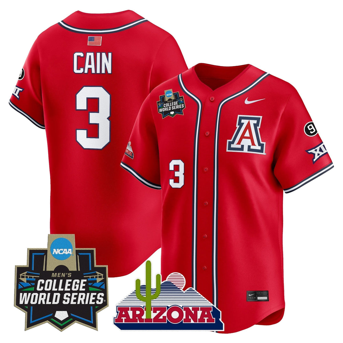 ARIZ 2025 World Series Vapor Premier Limited Jersey - Stitched