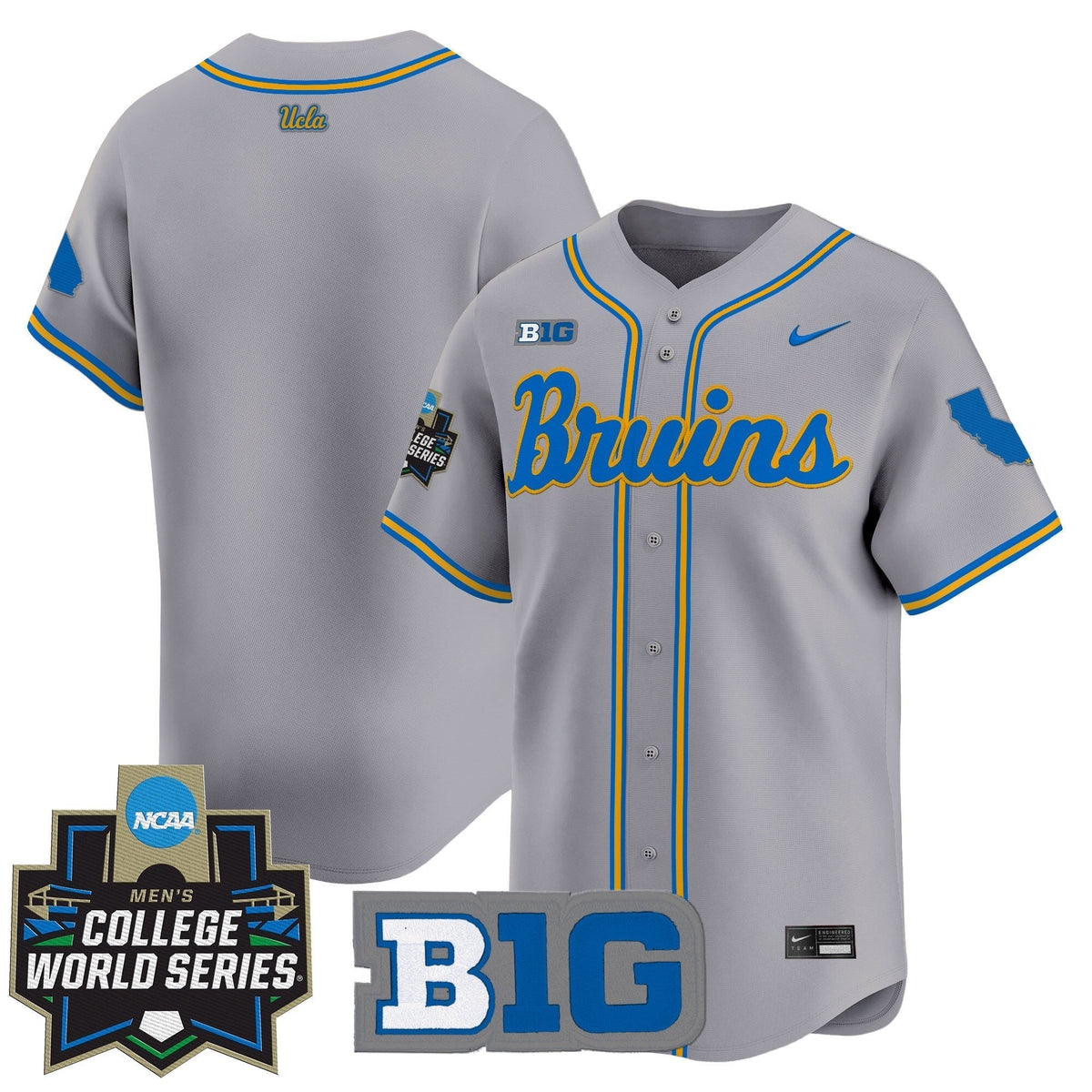 UCLA 2025 World Series Vapor Premier Limited Jersey - Stitched