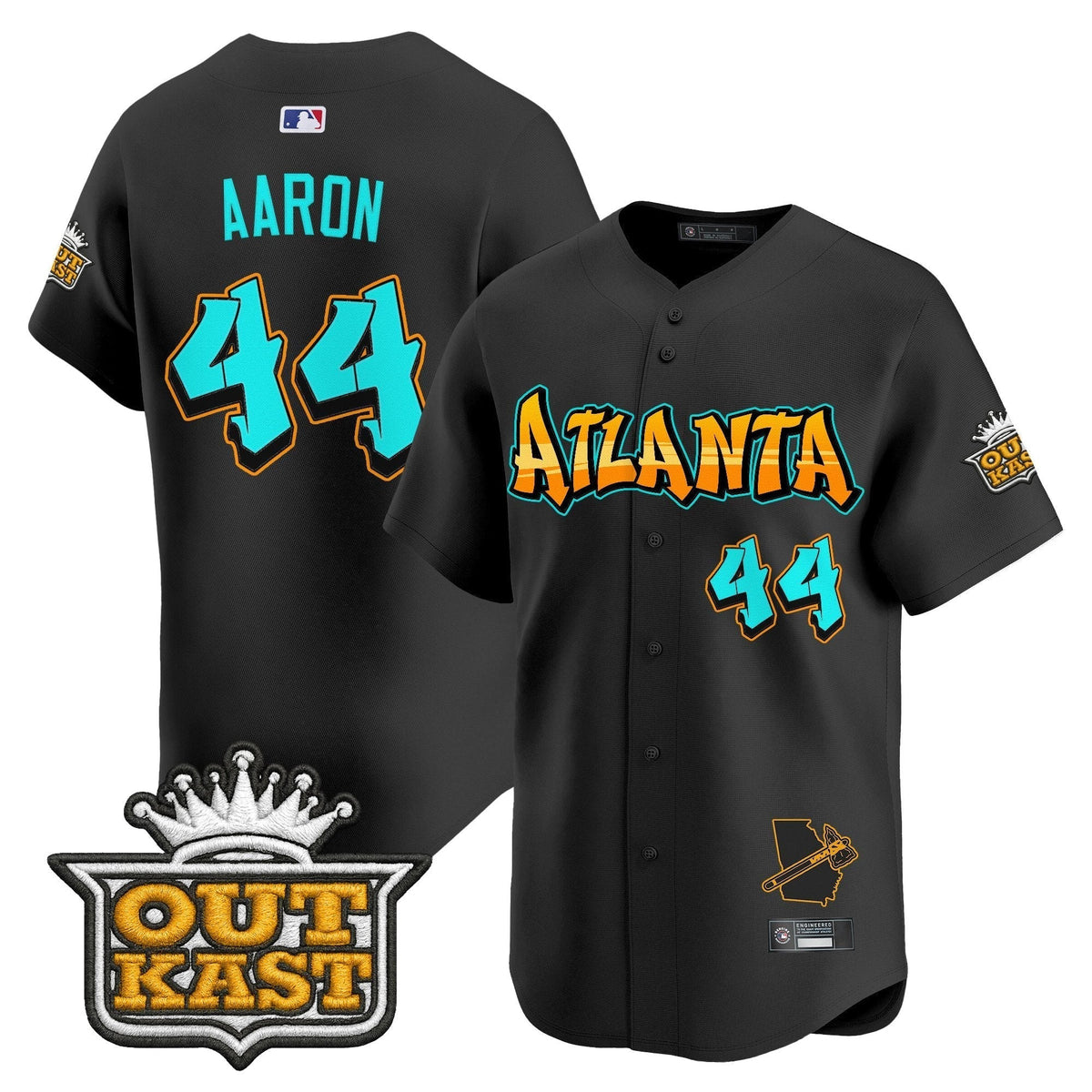 ATL 'Graffiti A-Town Edition' Vapor Premier Limited Jersey - Stitched