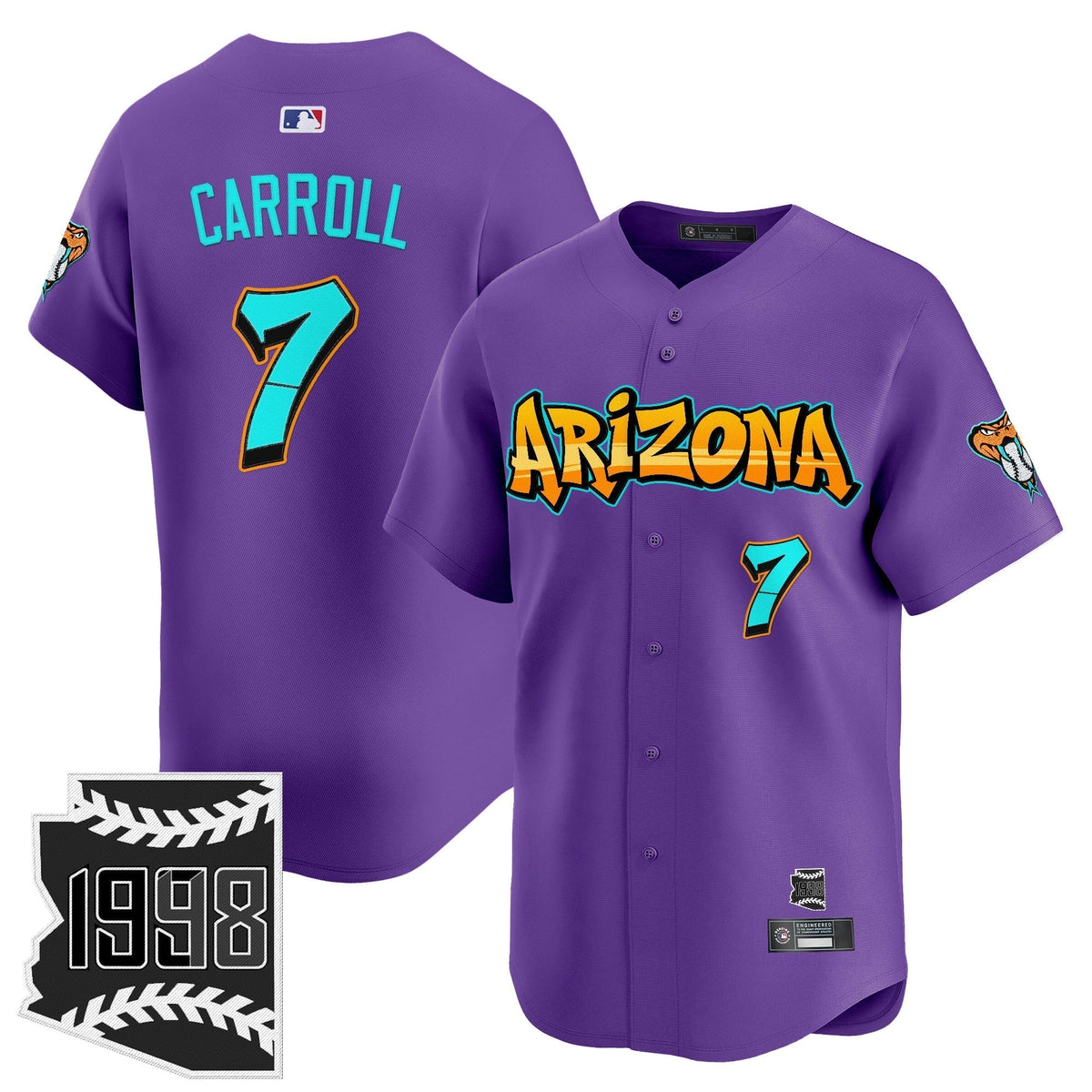 ARI 'Graffiti Desert Ink Edition' Vapor Premier Limited Jersey - Stitched