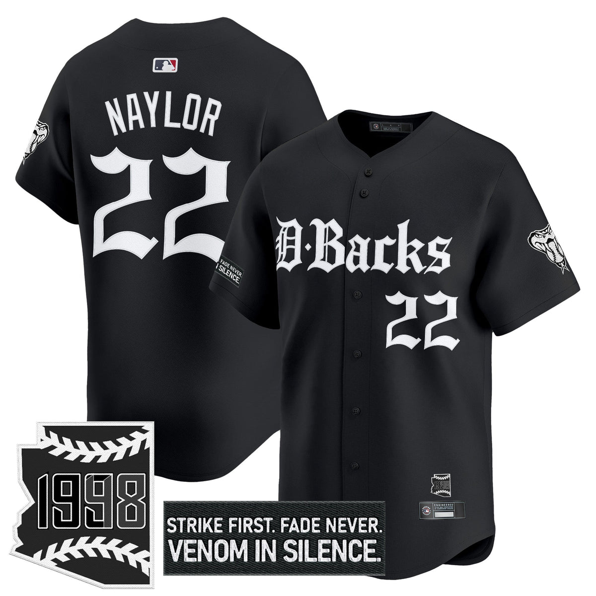 ARI 'Gothic Desert Fang Edition' Vapor Premier Limited Jersey V2 - Stitched